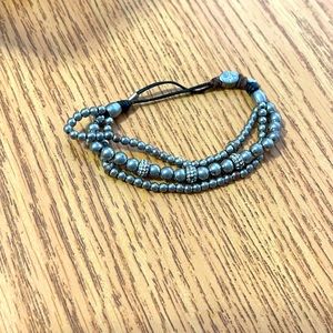 Fossil stainless steel bracelet.